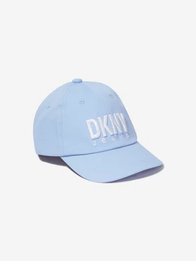 Shop Dkny Boys Logo Cap In Blue