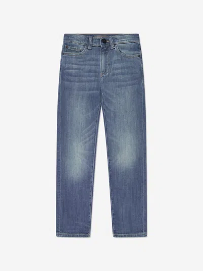 Shop Dl1961 Boys Brady Slim Fit Jeans In Blue