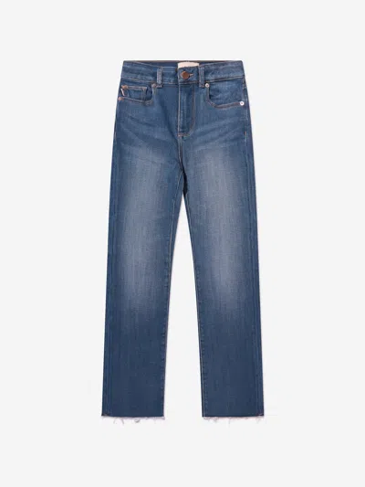 Dl1961 Emie High-rise Straight Jeans In Blue