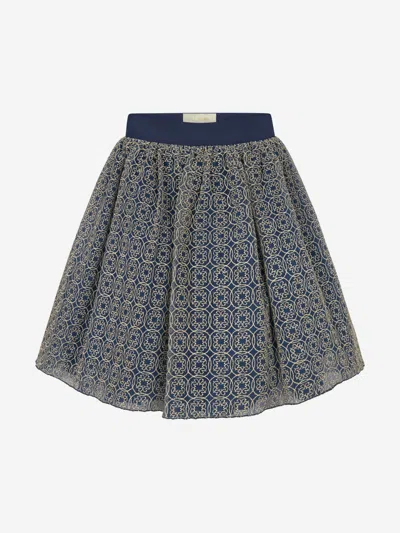 Shop Elie Saab Girls Skirt 6 Yrs Blue