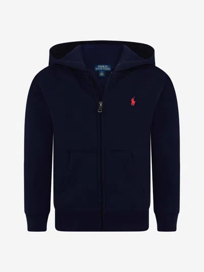 Polo Ralph Lauren Full Zip Hoodie   Teens In Blue