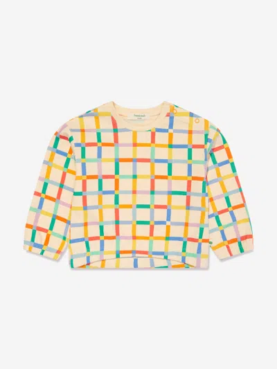 Shop The Bonnie Mob Boys Manta Rainbow Sweatshirt In Multicoloured