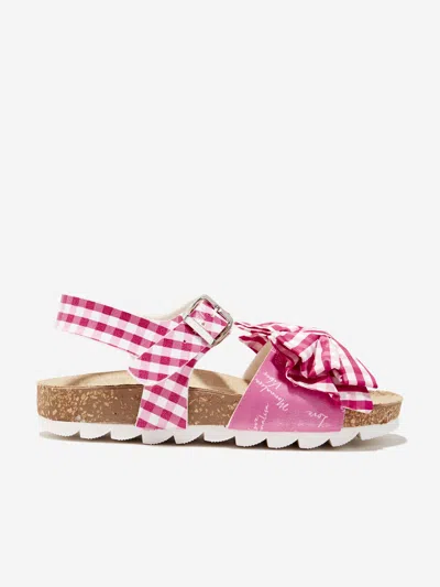 Shop Monnalisa Girls Sandals Eu 25 Uk 8 Ivory