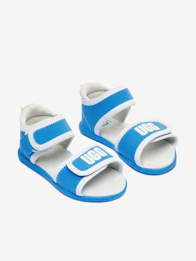 Shop Ugg Baby Boys Sandals Eu 18 Uk 2 Us 2 - 3 Blue