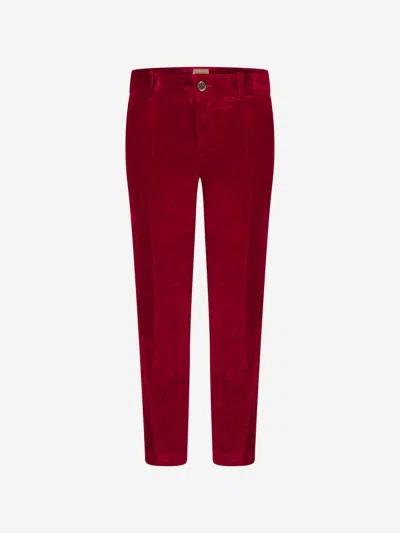Shop Gucci Boys Trousers 10 Yrs Red
