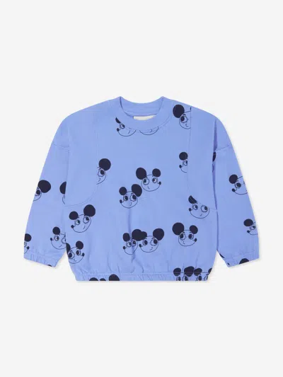 Shop Mini Rodini Kids Ritzrats Sweatshirt In Blue