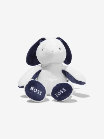Shop Hugo Boss Baby Bunny Soft Toy In White