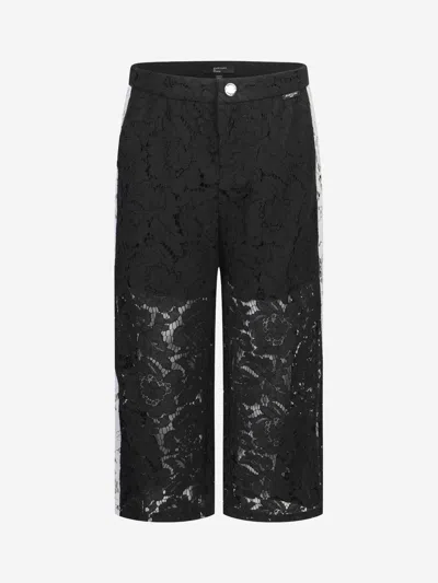 Shop Guess Girls Lace Trousers 16 Yrs Black