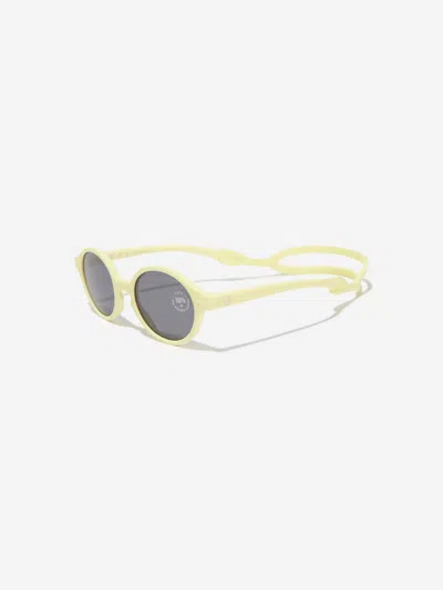 Shop Izipizi Kids Iconic Mini Sunglasses In Yellow