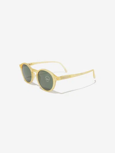 Shop Izipizi Kids Iconic Mini Sunglasses In Yellow