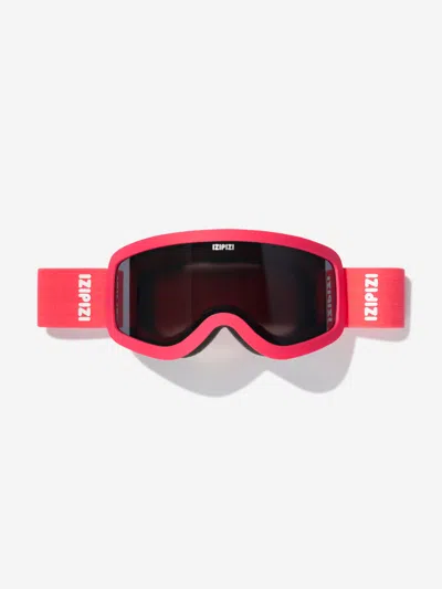 Shop Izipizi Girls Ski Goggles In Pink