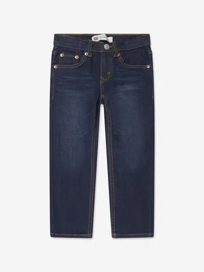 Levi's Wear Boys Cotton Slim Taper 712 Jeans 8 Yrs Blue In Blue