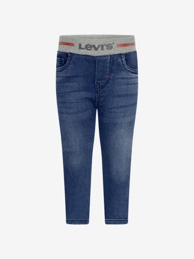 Shop Levi's Wear Baby Boys Denim Pull On Skinny Jeans 24 Mths Blue