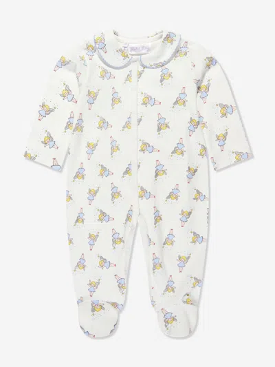 Shop Rachel Riley Baby Girls Fairy Babygrow In Blue