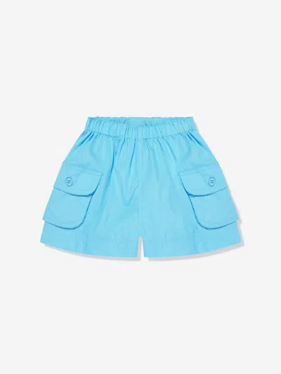 Shop Rachel Riley Baby Boys Pocket Shorts In Blue
