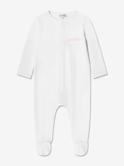 Shop Magnolia Baby Baby Girls Little Sister Babygrow In White