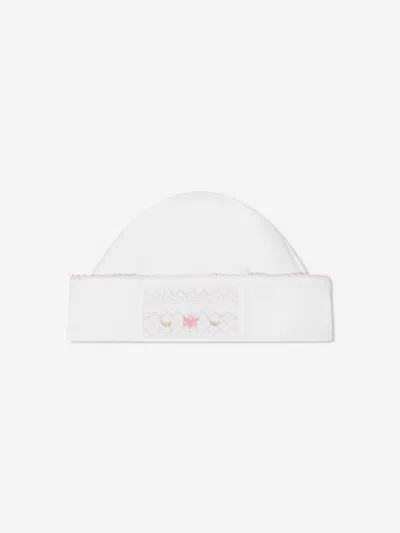 Shop Magnolia Baby Baby Girls Smocked Hat In White