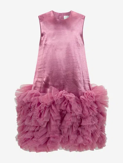 Shop Maison Ava Girls Occasion Dress In Pink