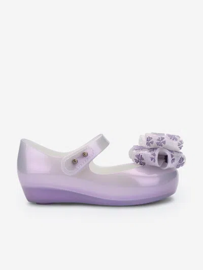 Shop Mini Melissa Girls Ultragirl Sweet Shoes In Purple