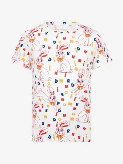 Shop Mini Rodini Unisex T-shirt 1 - 3 Mths Ivory
