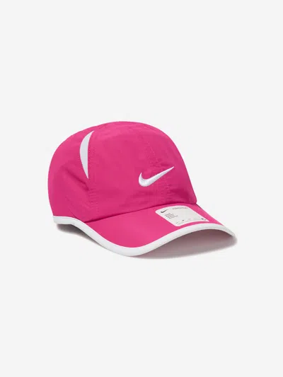 Shop Nike Girls Featherlight Cap In Pink
