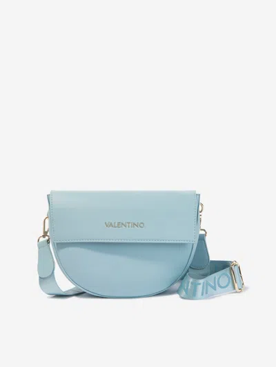 Shop Valentino Girls Bigs Flap Crossbody Bag In Blue