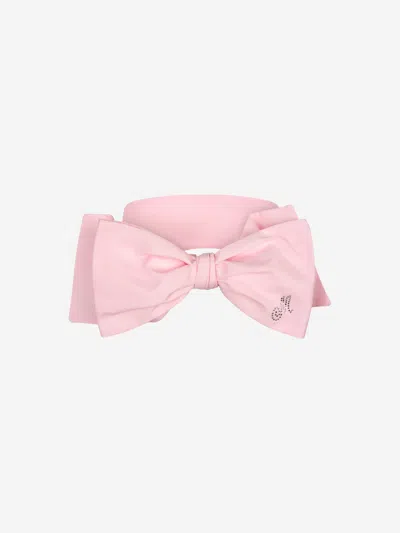 Shop Monnalisa Girls Headband M (8 - 10 Yrs) Pink