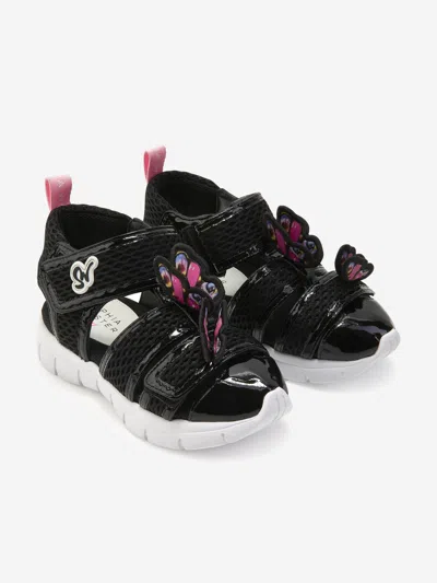 Sophia Webster Girls Sandals Eu 32 Uk 13 Black In Black