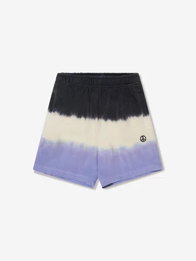 Shop Molo Boys Organic Cotton Adian Shorts In Purple