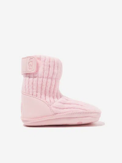 Shop Ugg Baby Girls Skylar Boots In Pink