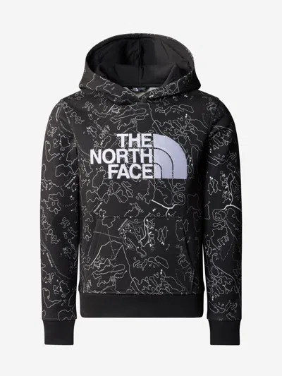 Shop The North Face Boys Drew Peak Hoodie In Grey