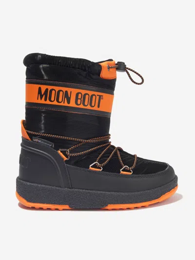 Shop Moon Boot Boys Sport Boots Eu 27 Uk 9 Black