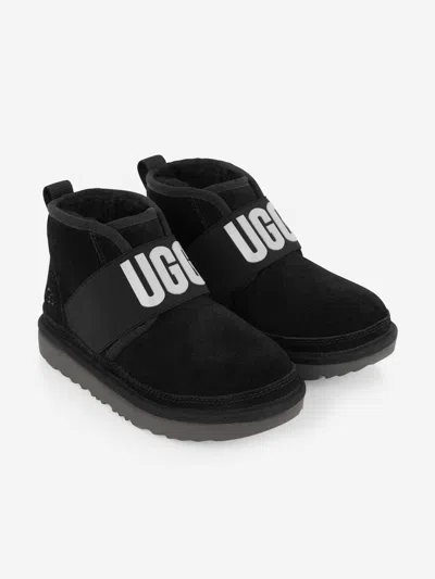 Shop Ugg Unisex Neumel Graphic Boots Eu 35 Us 3 Black