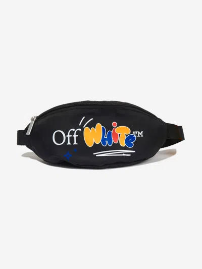 Shop Off-white Kids Funny Belt Bag In Black
