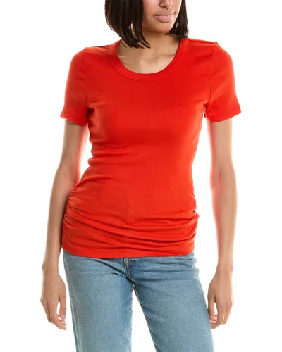 Shop Michael Stars Jolie T-shirt In Orange
