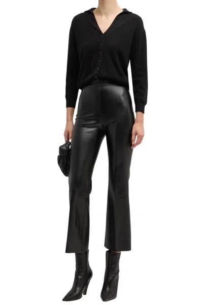Shop Grey/ven Porterfield Leather Pants In Black