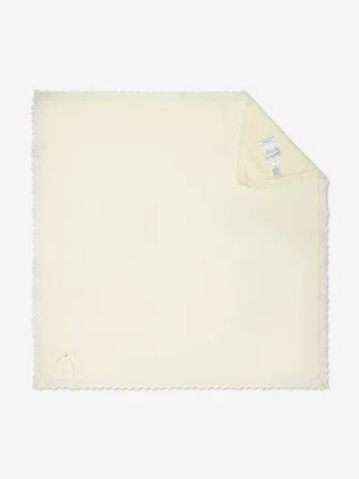 Shop Paz Rodriguez Baby Knitted Blanket In Ivory