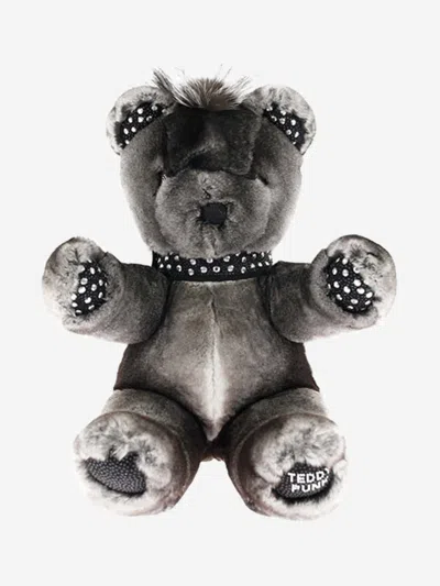 Shop Philipp Plein Unisex Teddy Bear One Size Grey
