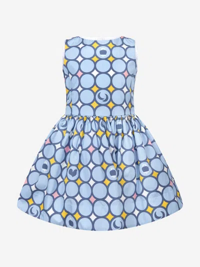 Simonetta Girls Dress 10 Years Multicoloured By Childsplay Clothing In Multicoloured