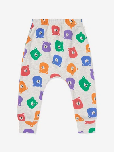 The Bonnie Mob Kids Bubbly Bears Trousers In Multicoloured