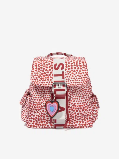 Shop Stella Mccartney Girls Heart Backpack