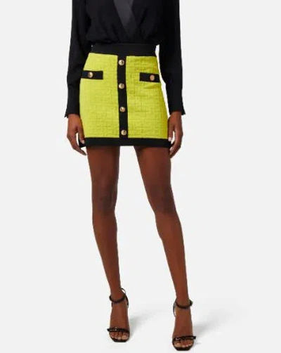 Shop Elisabetta Franchi Skirts In Yellow