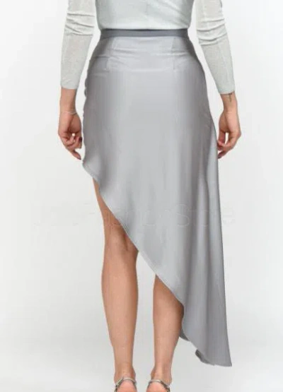Shop Elisabetta Franchi Skirts In Grey