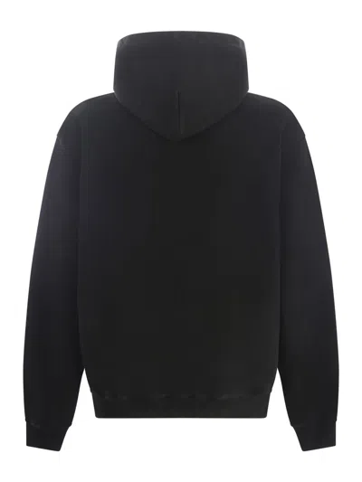 Shop Represent Hooded Sweatshirt In Black