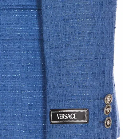 Shop Versace Jackets In Denim