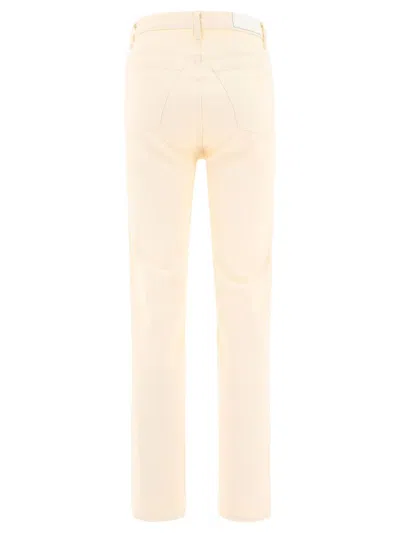 Shop Re/done "70's Straight" Jeans In White