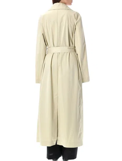 Shop Rohe Róhe Long Wrap Trench In Sand