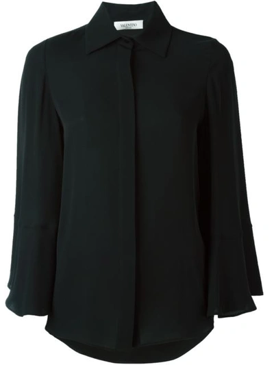 Valentino Flared Sleeve Blouse