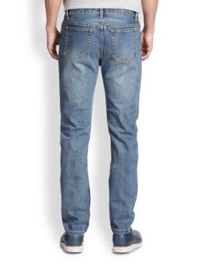Shop Apc Petit New Standard Jeans In Light-indigo