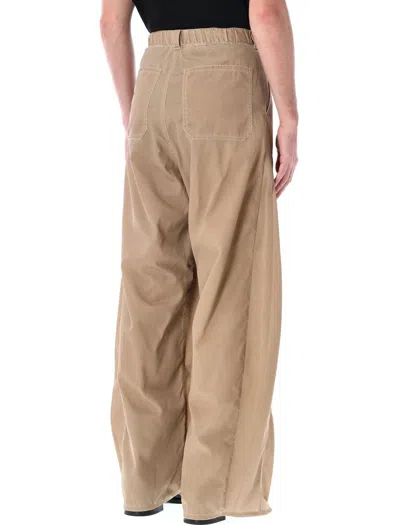 Shop Y/project Washed Pop-up Pant In Washed Beige